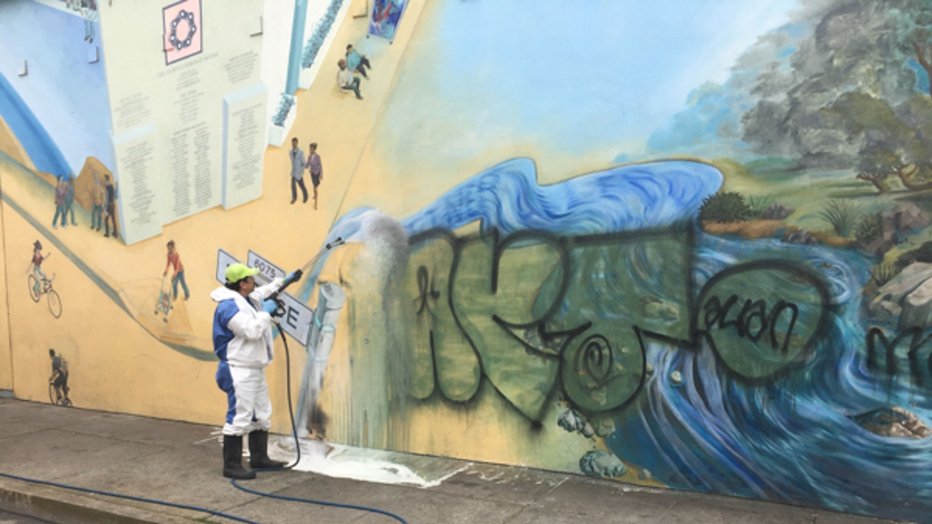 Graffiti removal & cleaning